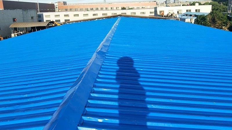 無(wú)錫中恵橡膠有限公司廠房彩鋼瓦翻新案例 無(wú)錫中恵橡膠有限公司廠房彩鋼瓦翻新案例